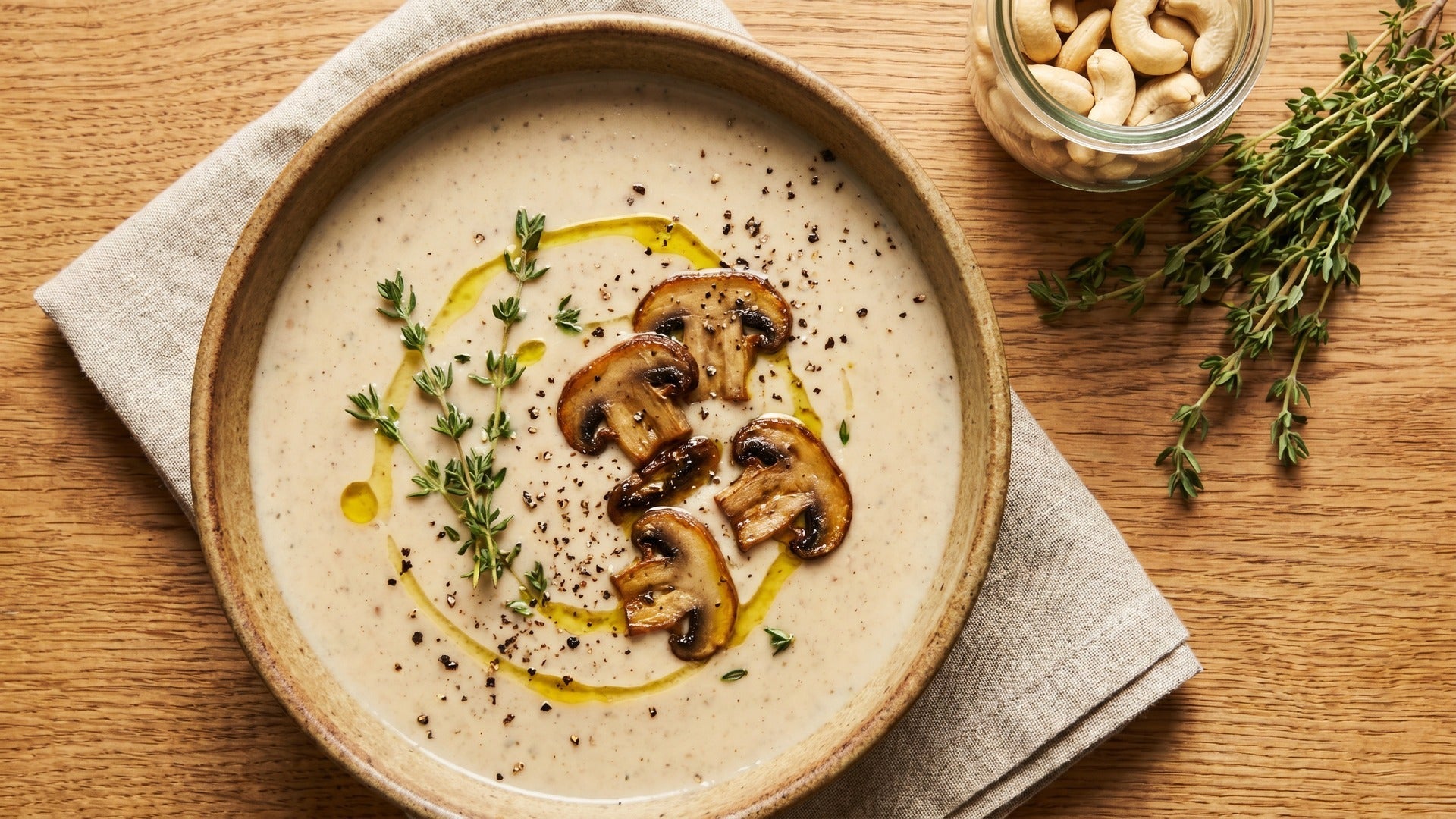 dairy free cream of mushroom soup