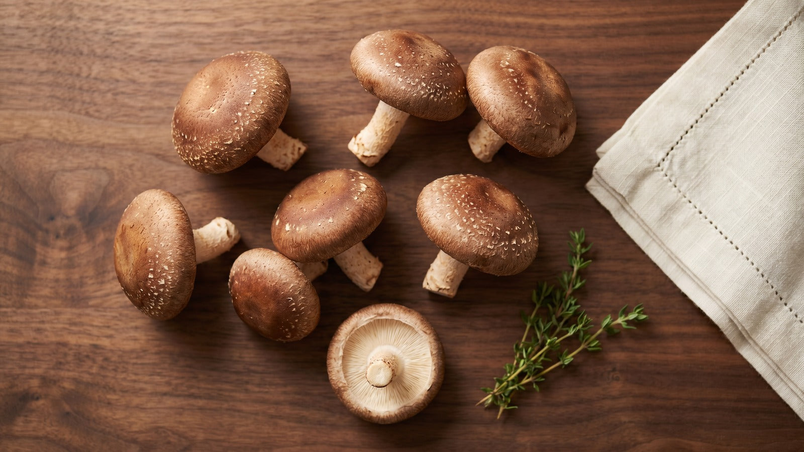 Fresh Shiitake Mushrooms