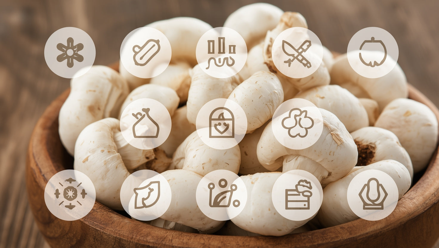 Benefits of Button Mushrooms in Diet