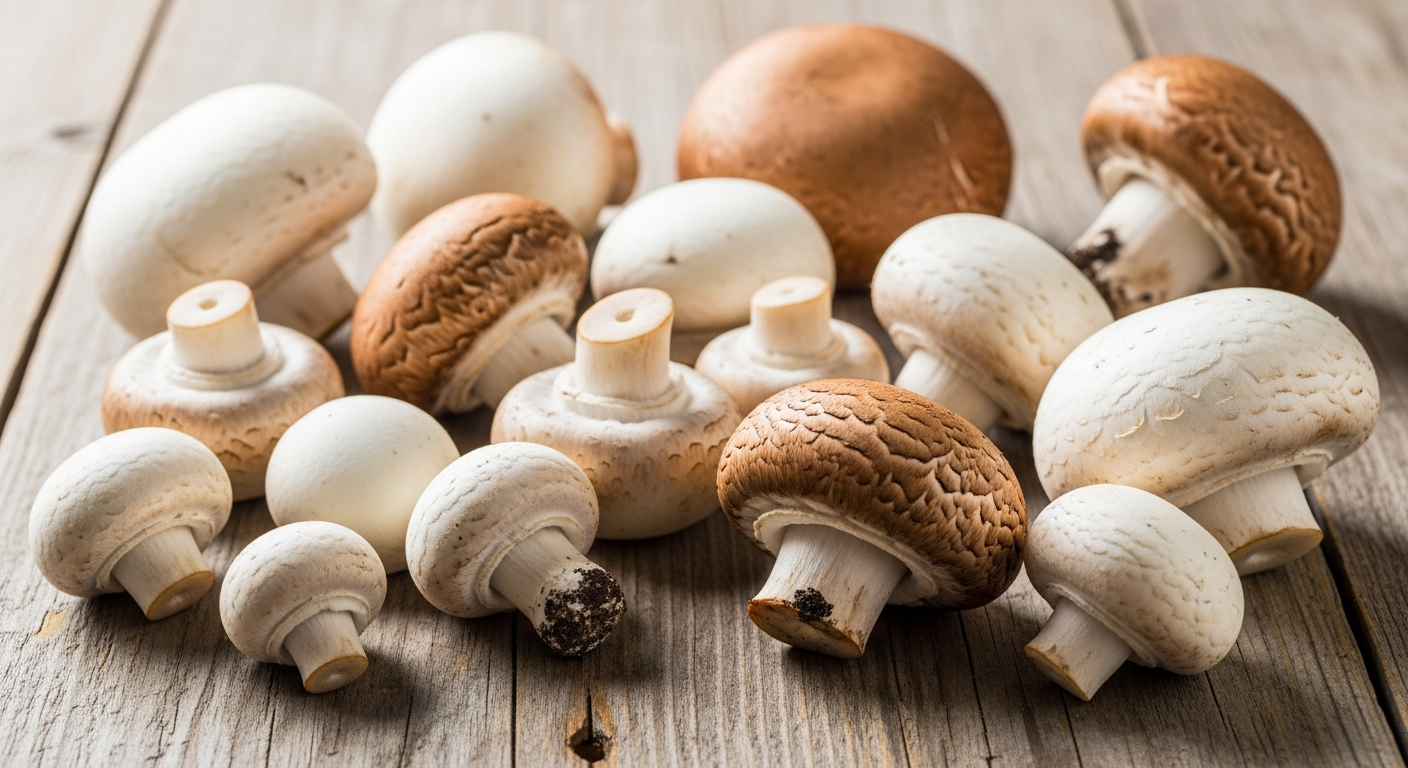 Button Mushroom Varieties: A Comprehensive Guide