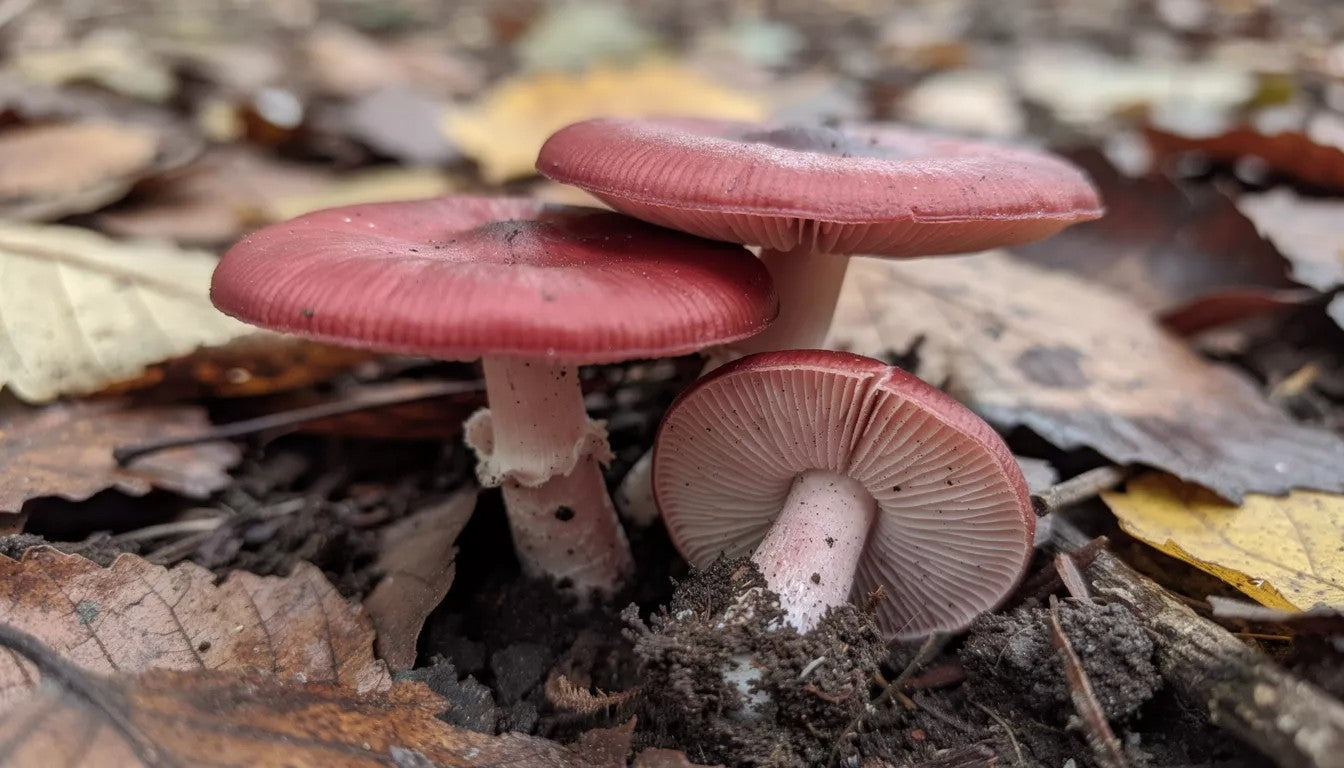 wine cap mushrooms