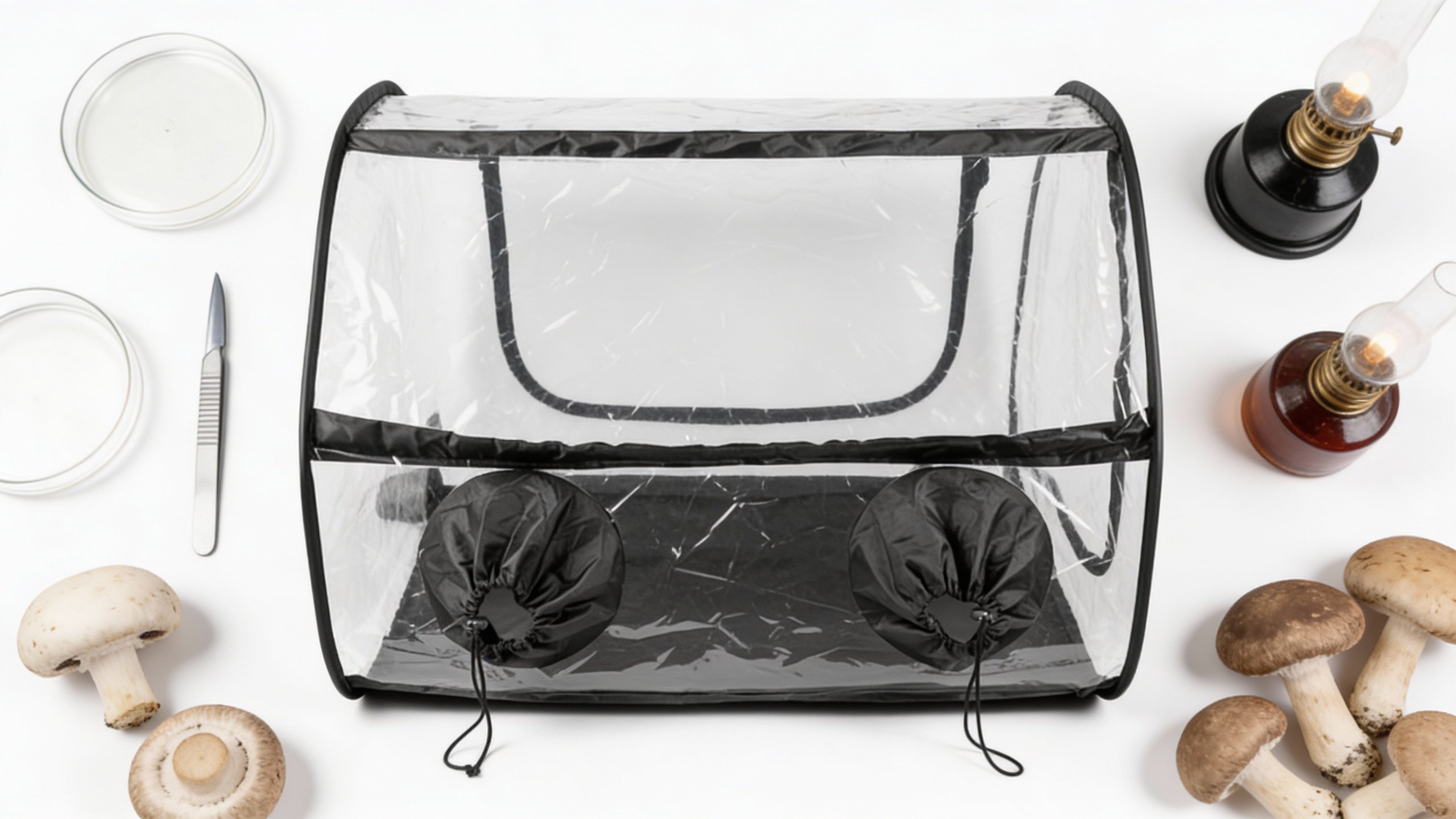 growing mushrooms from mushrooms