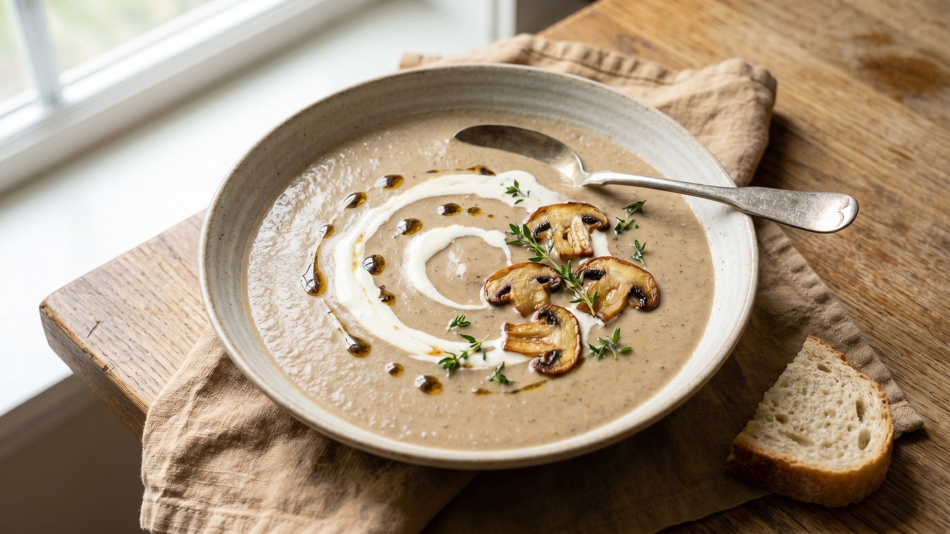 mushroom bisque