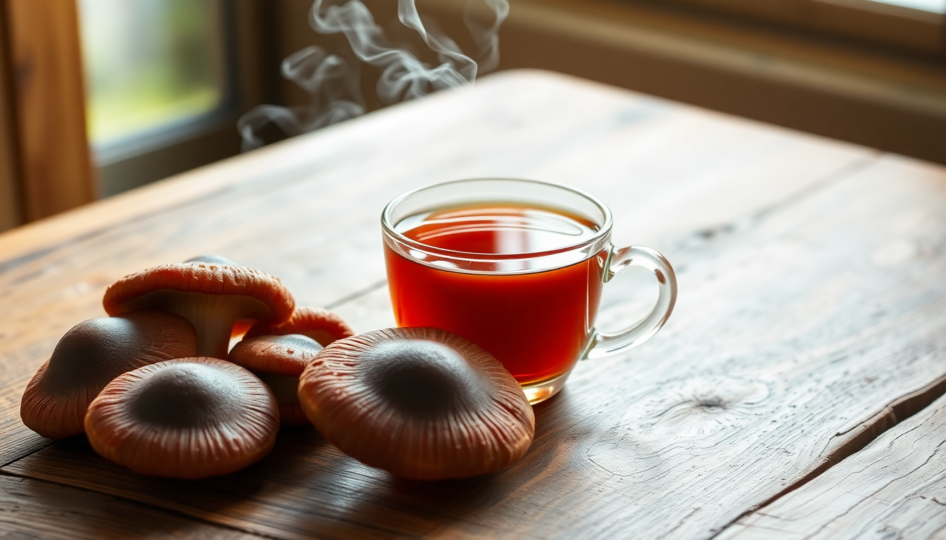 Reishi Mushroom Tea Preparation Guide