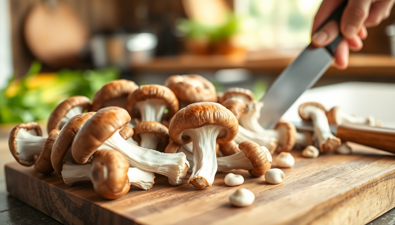 How to Prepare Shiitake Mushrooms Perfectly