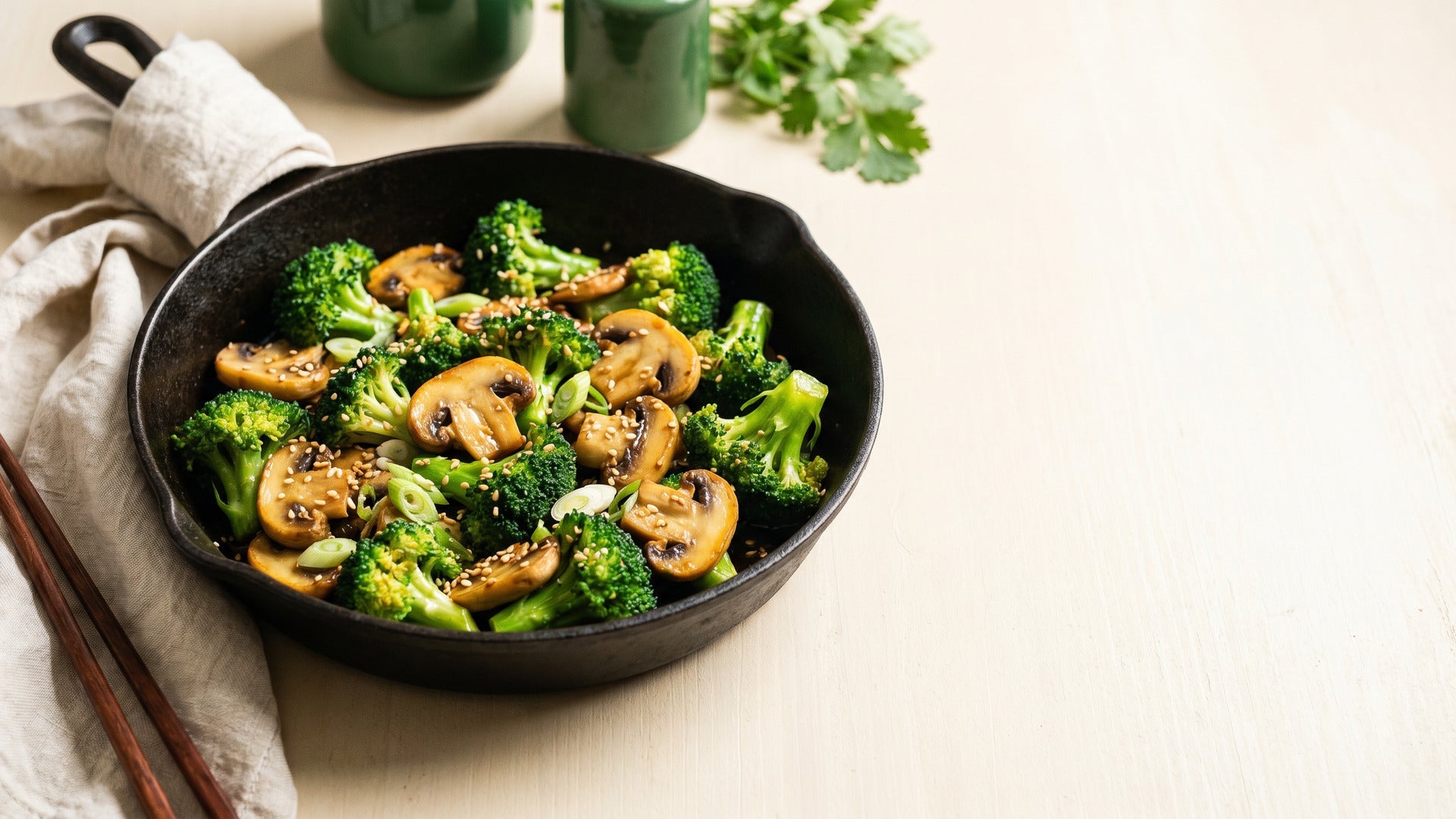 broccoli and mushroom recipe