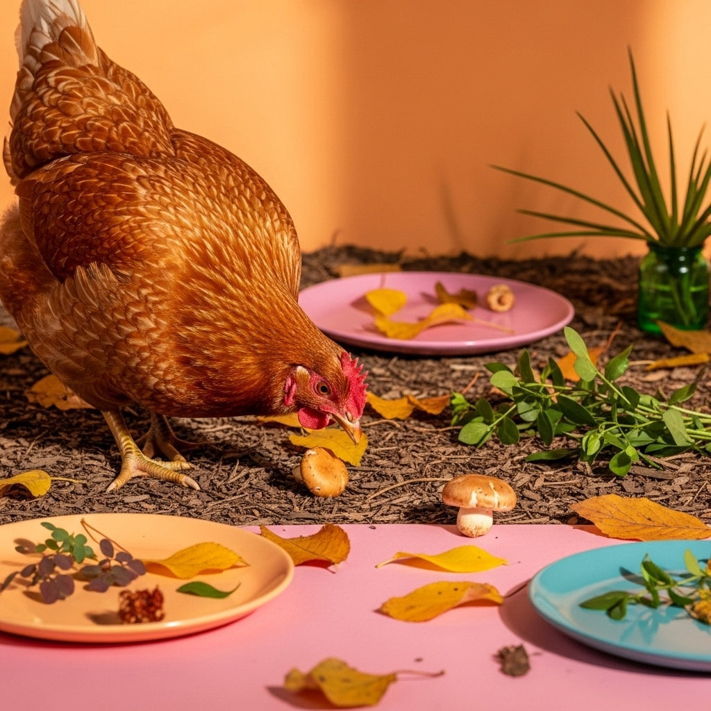 Can Chickens Eat Mushrooms?