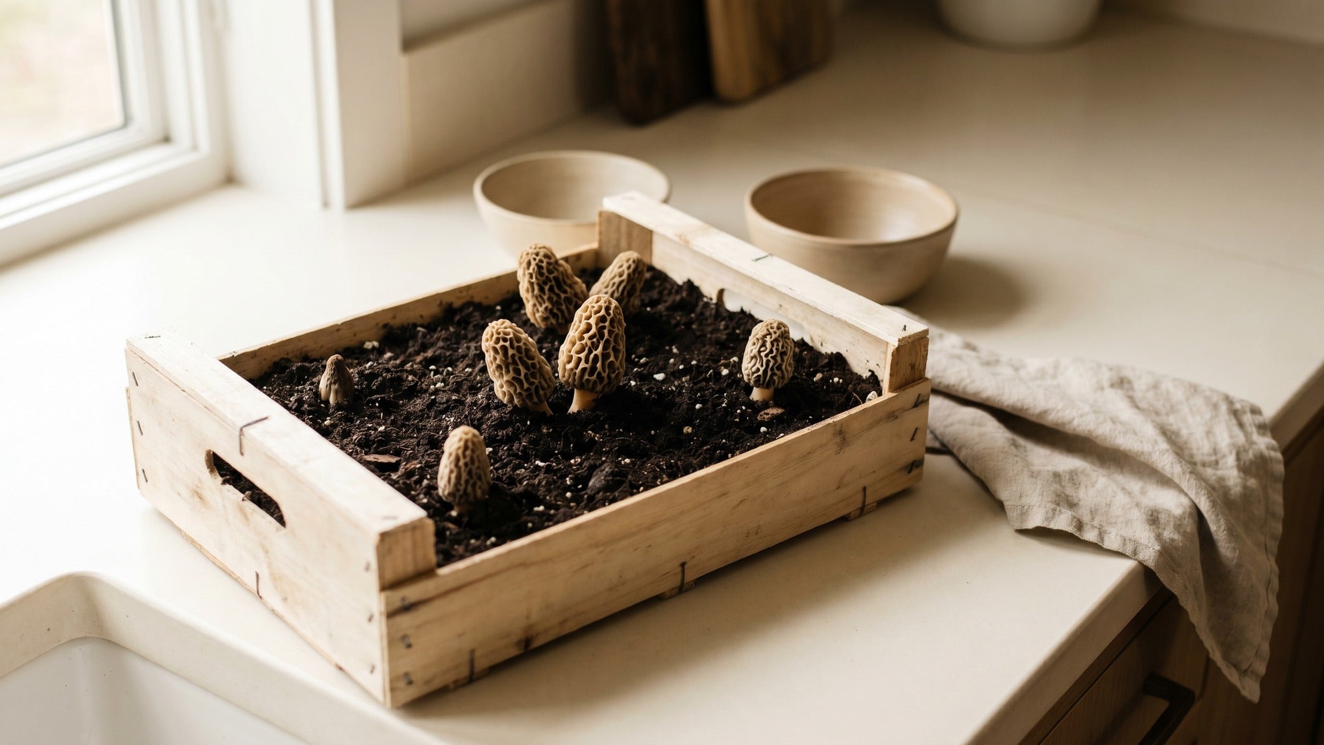 choosing the best morel growing kit