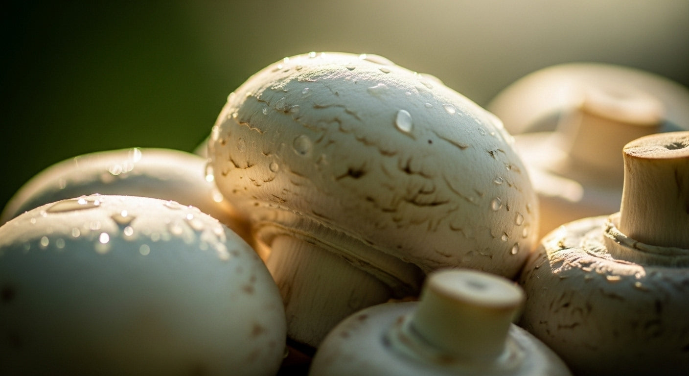 white button mushrooms