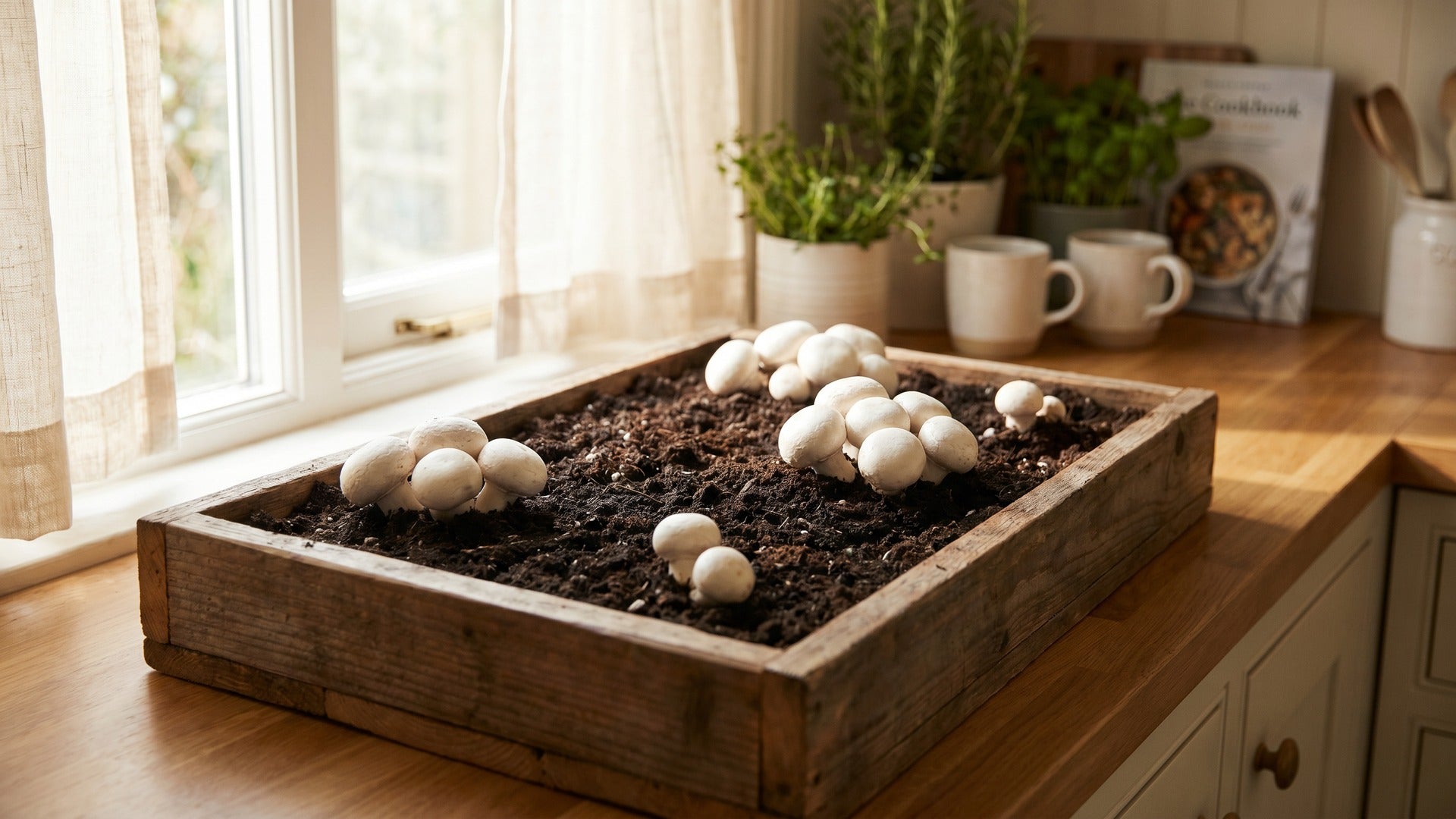 growing button mushrooms at home tips tricks