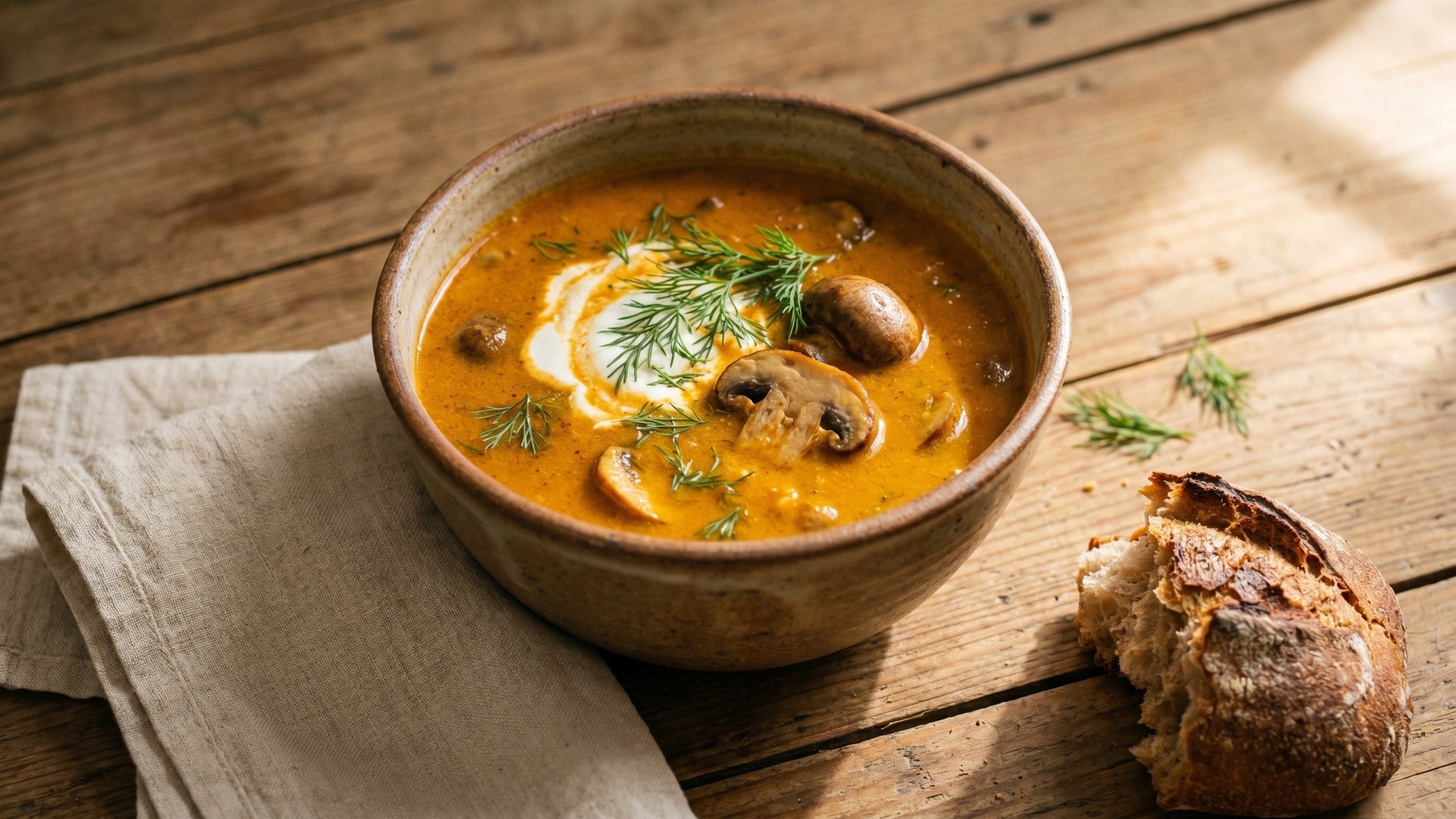 hungarian mushroom soup recipe