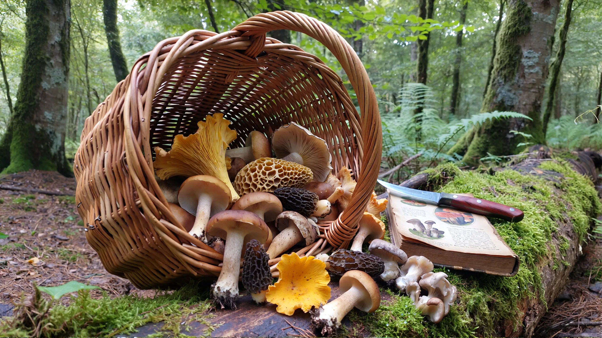 Foraging Mushrooms