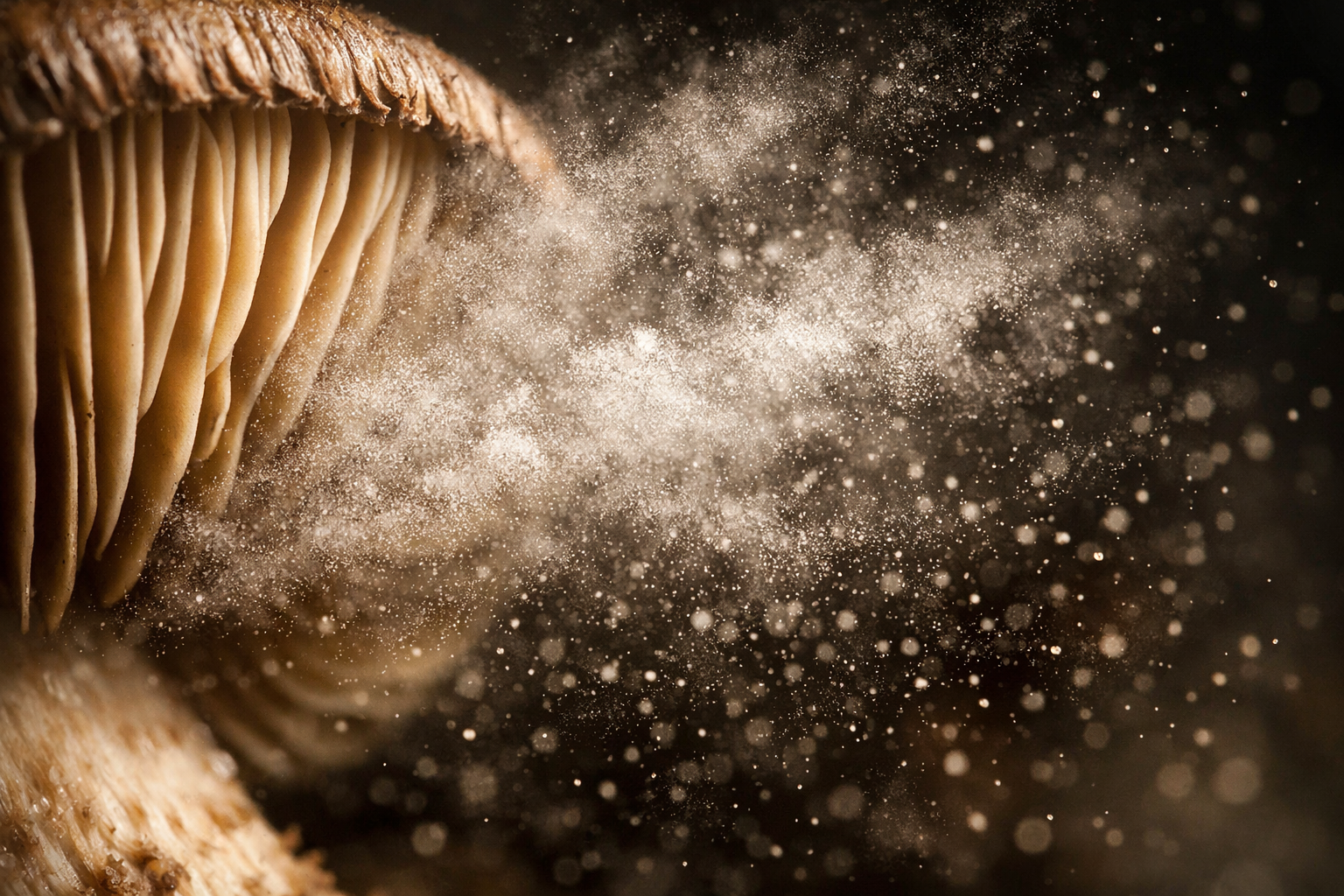 Life Cycle of a Mushroom