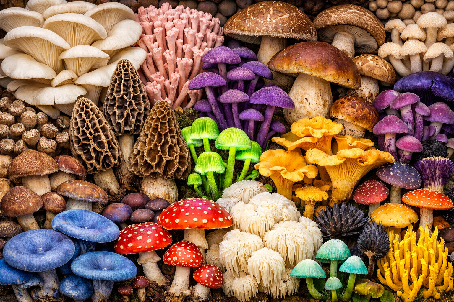 How Many Types of Mushrooms Are There