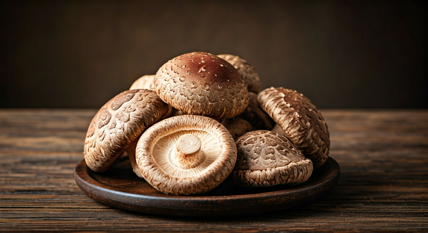 Fresh Shiitake Mushrooms