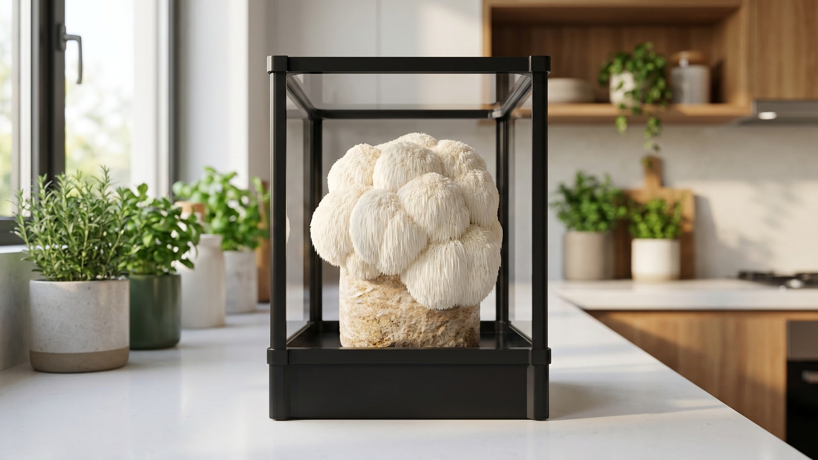 Lions Mane Mushroom Growing Kit: Easy Home Harvest