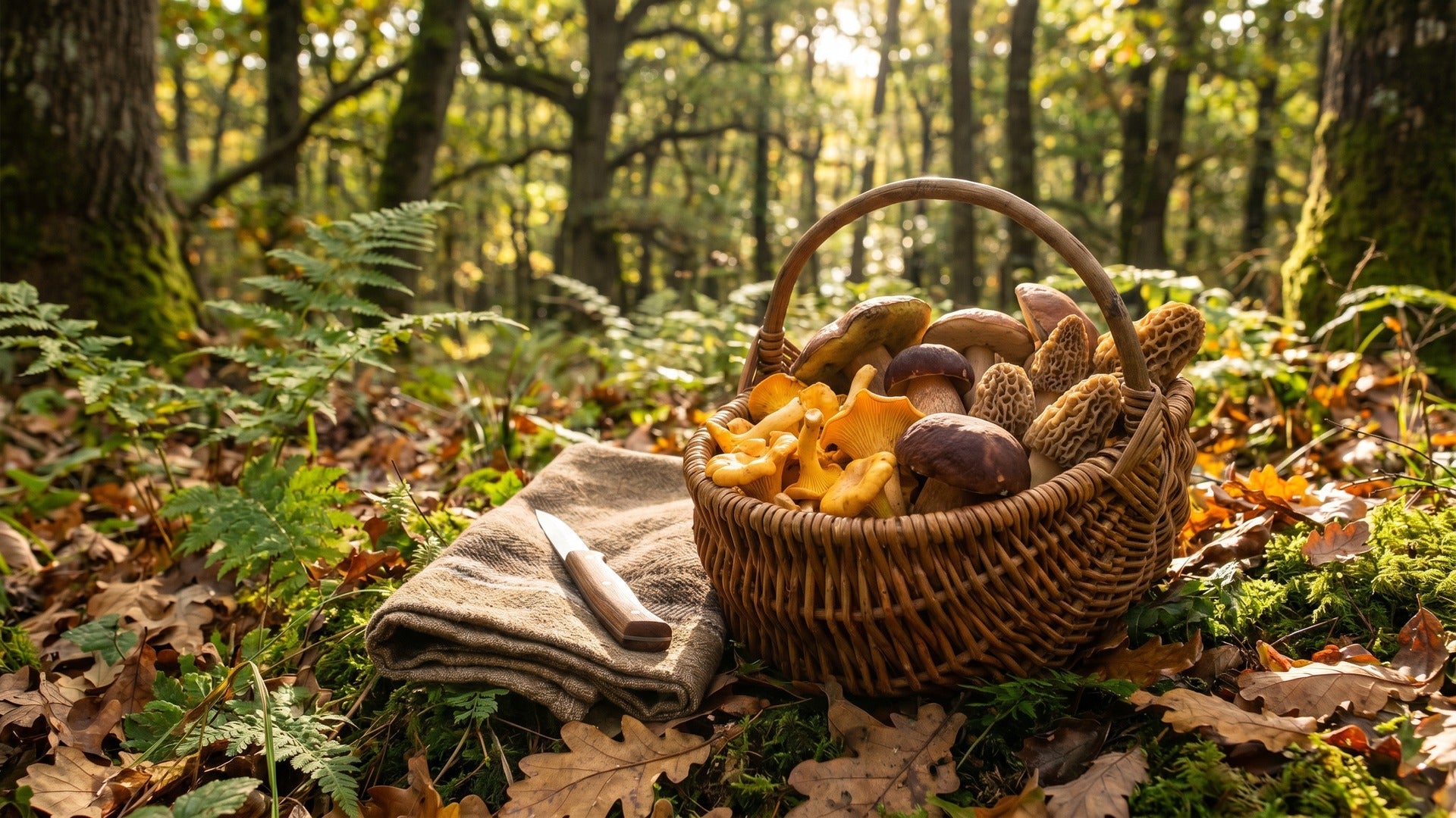 mushroom hunting