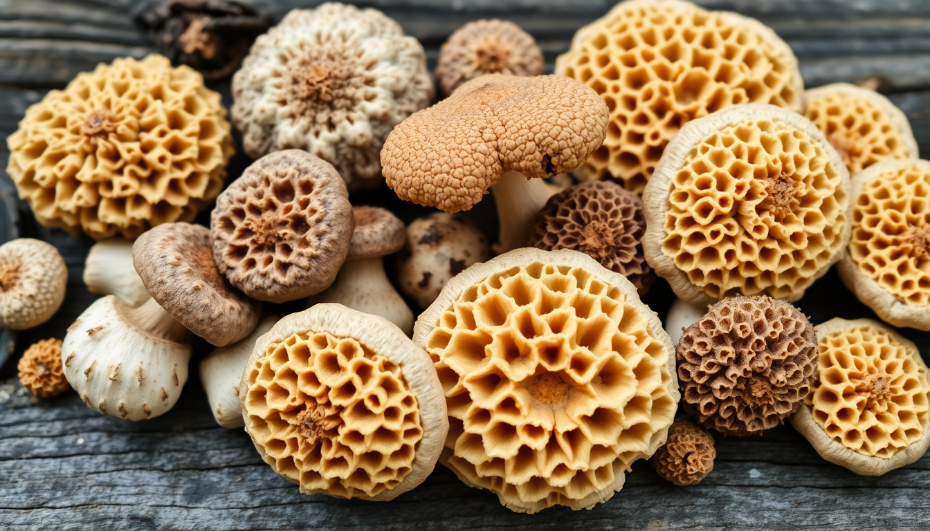 Types of Morel Mushrooms