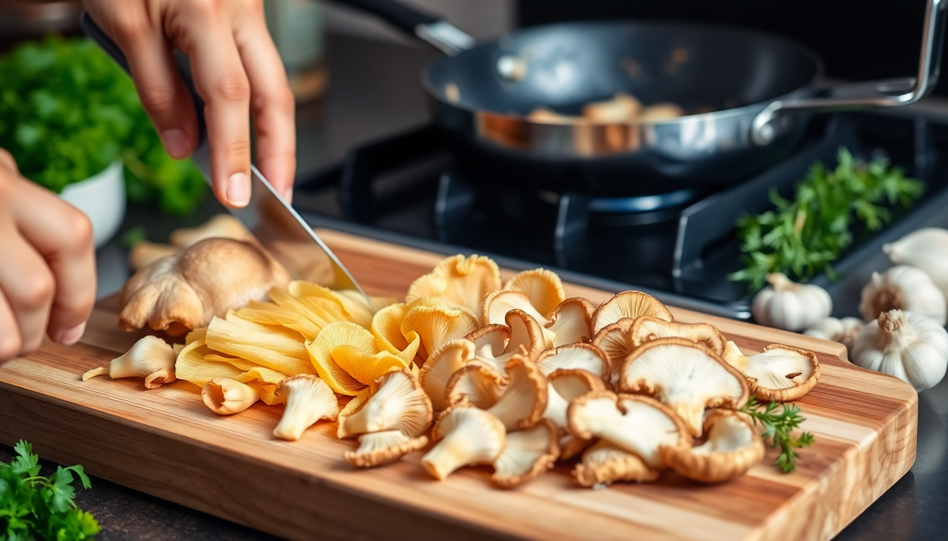 How to Prepare Maitake Mushrooms Easily