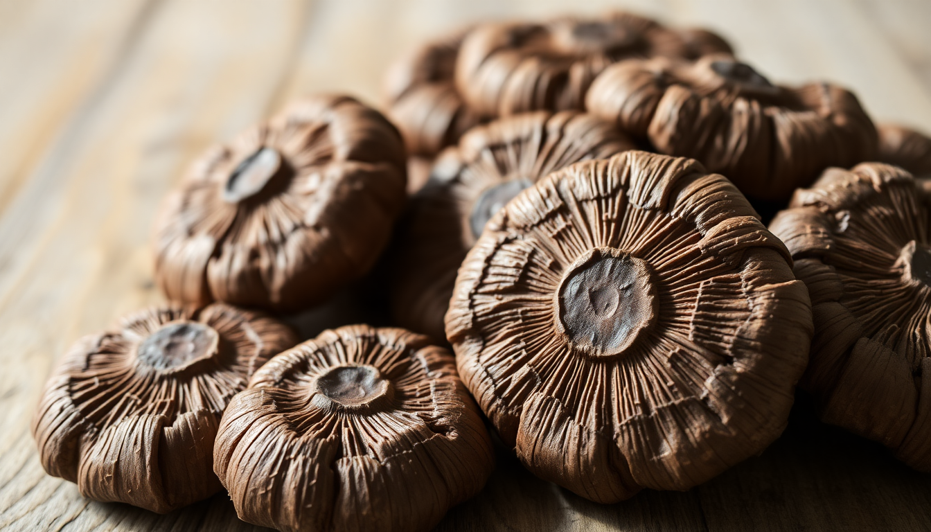 Dried Shiitake Mushrooms: A Gourmand's Delight