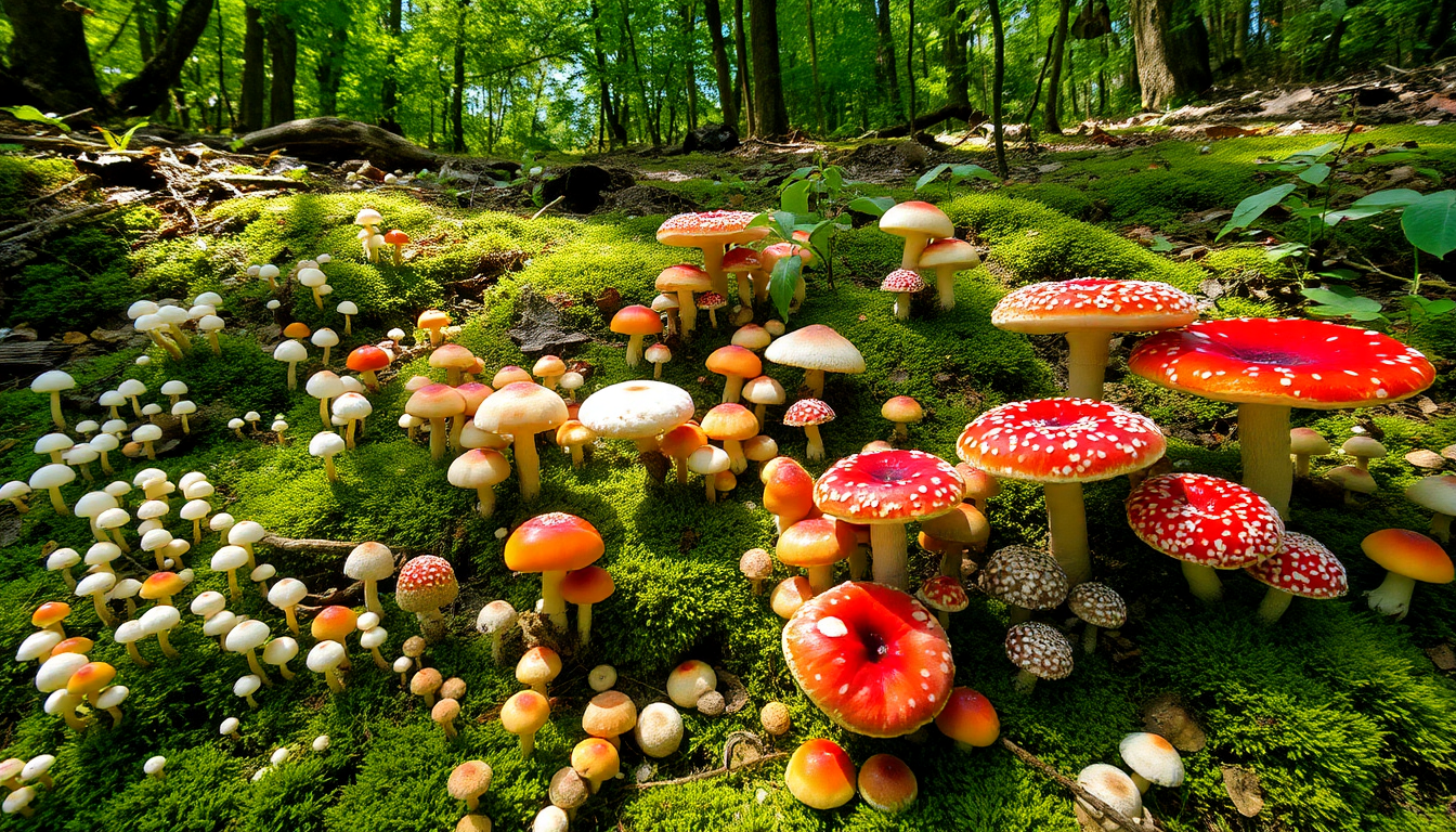 Types of Mushrooms - A Guide to Edible and Medicinal Varieties