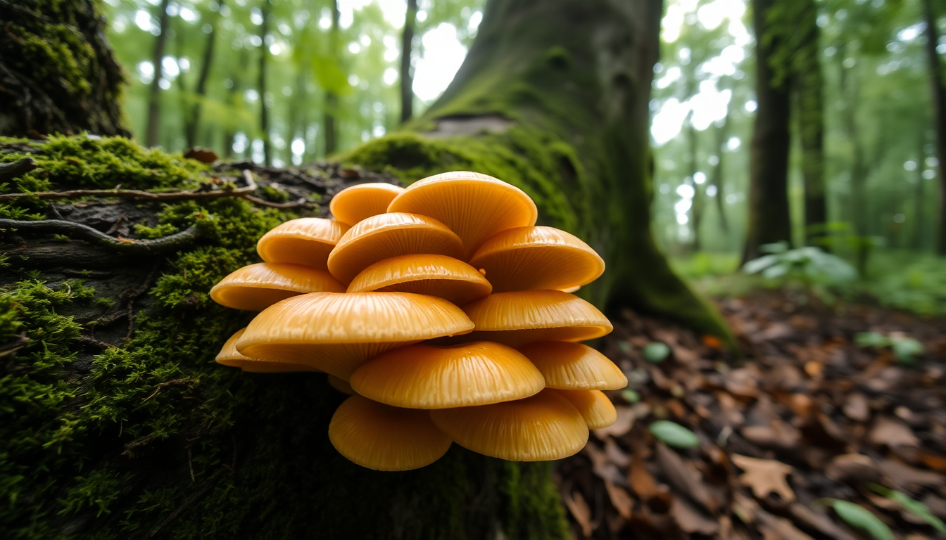 Honey Mushroom - Edible Fungus with Rich Flavor