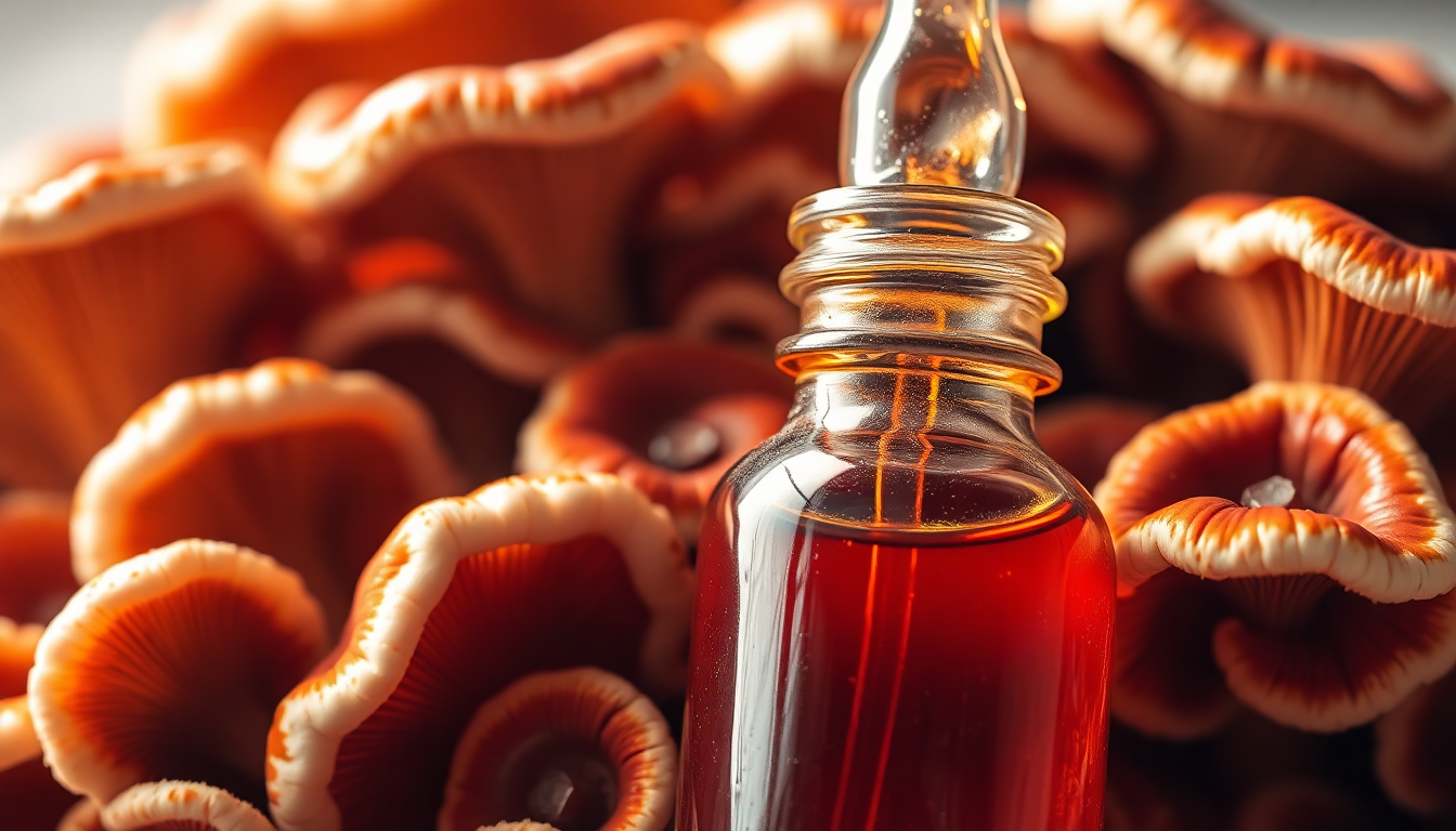 Reishi Mushroom Tincture: Nature's Elixir Unveiled